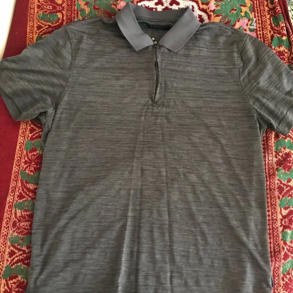 Perry Ellis Polo T-Shirt with zip